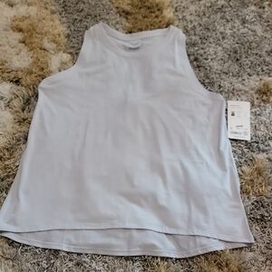 Athleta Light Gray Tank Top Loved For Its Soft Fabric And Flattering Style